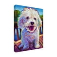 thumbnail image 2 of Robert Phelps Art 'Bichon Frise' Canvas Art, 2 of 3