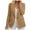 Khaki, variant on yocbz Sweater Blazers for Women Business Casual Long Sleeve Open Front Lapel Suit Jackets Work Blazer with Pockets Light Green,Size for L