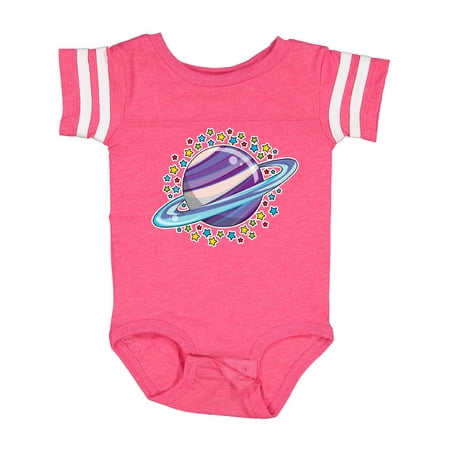 

Inktastic Planet Saturn with Stars Gift Baby Boy or Baby Girl Bodysuit