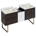 thumbnail image 1 of Imaginations Américaines 61,5 pouces W Vanity Set  Gris, 1 of 1