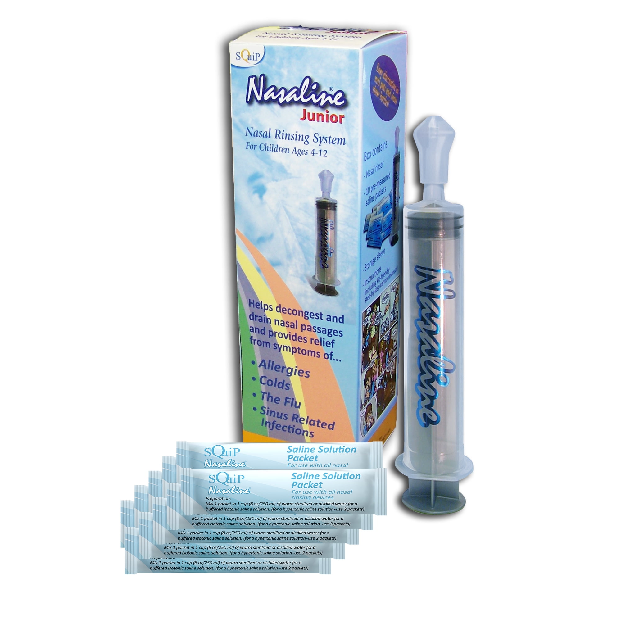 Squip Nasaline Junior Nasal Rinsing System