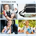 thumbnail image 5 of 2 Pcs Seat Belt Strap Covers Pad for Car Soft Flannel Car Seat Belt Shoulder for All Cars Two Scuffling Tabby Cats, 5 of 8
