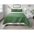 thumbnail image 1 of Edredón Ligero Matrimonial / Queen Size Doble Vista Con Fundas de Almuadas Verde olivo - Champan, 1 of 1