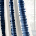 thumbnail image 6 of Half Price Drapes Printed Flambe Blue Room Darkening Curtains for Bedroom(1 Panel), 50W X 96L, 6 of 6