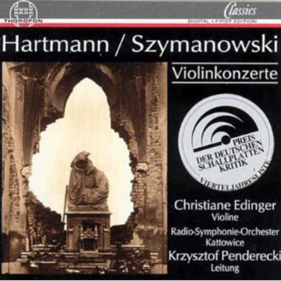 Szymanowski / Edinger,Christiane - Violin Concertos - Music & Performance - CD