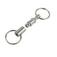 thumbnail image 3 of Detachable Removable Pull Apart Quick Release Key Chain Keychain Keyring, 3 of 9