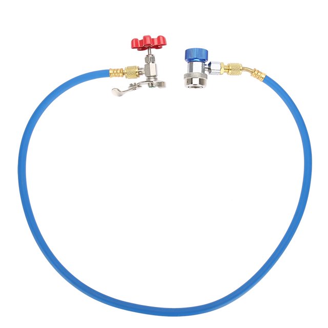 FAGINEY Acouto R134a Car Air Conditioner Refrigerant Recharge Hose Recharge Hose Gas Can Fitting Pipe For R502 R-12 R-22 Refrigerant