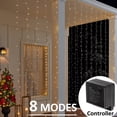 thumbnail image 3 of Luces de cortina Solhice LED de 9,7 m x 3 m 720, color blanco cálido, Navidad, 3 of 6