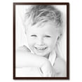 thumbnail image 2 of ArtToFrames 25" x 35" Walnut Picture Frame, 25x35 inch Brown Wood Poster Frame (WOM-4106), 2 of 8