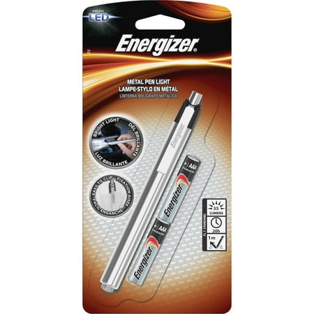 Energizer Recharge Led Light - Energizer, EVEPLED23AEH, LED Pen Light, 1 Each, Silver