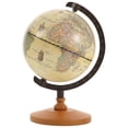 thumbnail image 1 of 1Pc Retro Globe Decoration Desktop Globe Adorn Tabletop Decoration (Brown), 1 of 3