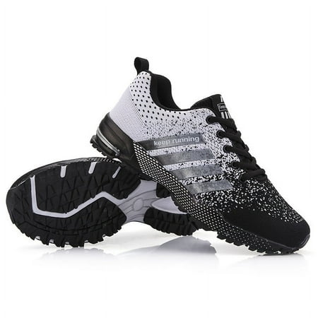 

SHZHLAIFUZB Breathable Lightweight Women‘s Lace-up Knit Sneaker Comfy Outdoor Shoes for Spring and Summer Perfect for Halloween
