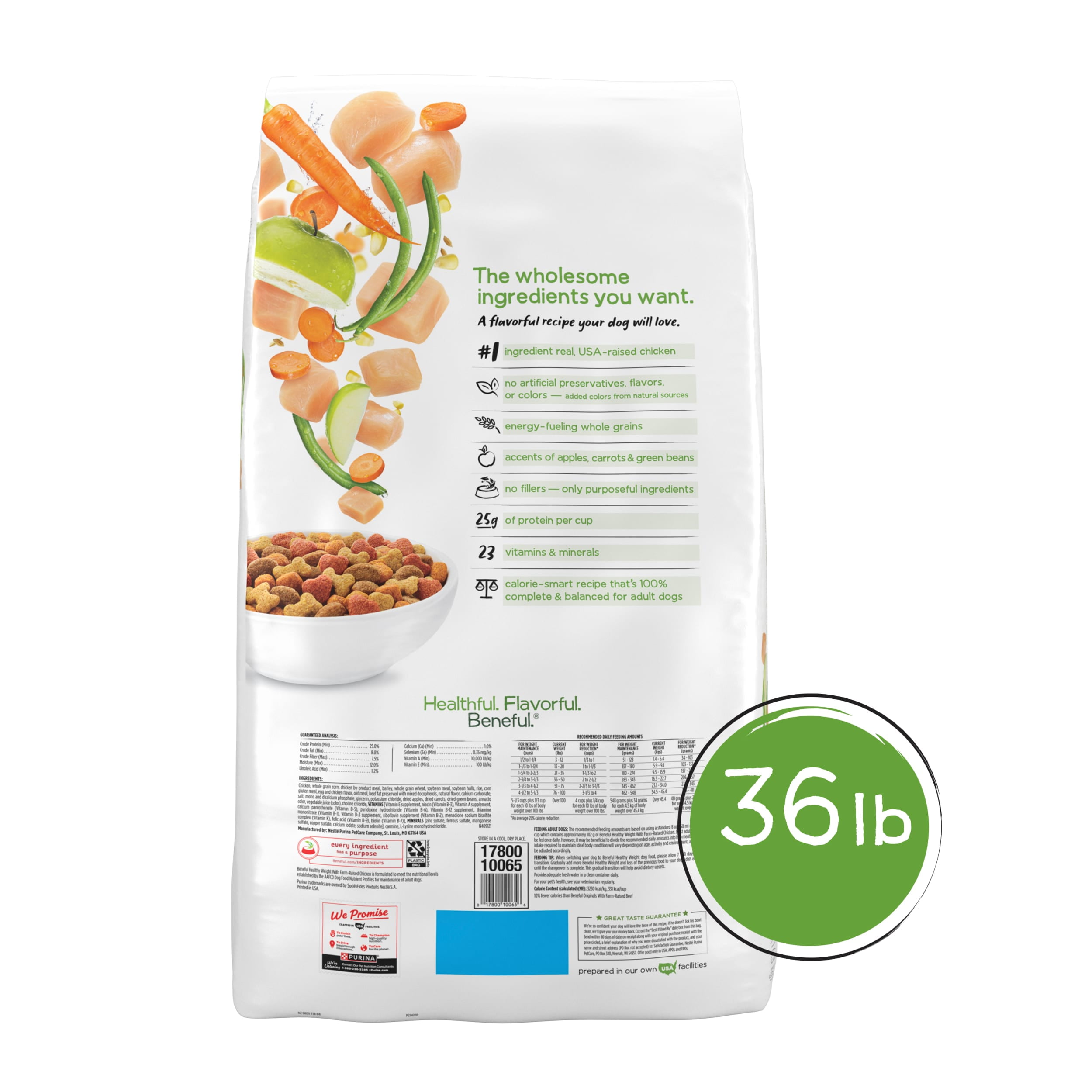 Purina beneful healthy weight with real chicken dry dog food hotsell