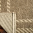thumbnail image 3 of SAFAVIEH Martha Stewart Color Frame Area Rug, Coffee/Sand, 2'7" x 5', 3 of 5