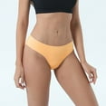 thumbnail image 6 of Summer Savings, Womans Panties, 3PC Women Everyday Solid Color Low Waist Elastic Underwear Panties, Soft Stretchable Fabric, Breathable Comfort, Perfect for Everyday Use and Casual Wear, 6 of 9