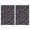 Pioneer Flower Floral Print Pattern-1, variant on 2 Pcs Pioneer Flower Floral Print Pattern Kitchen Towels, Funny Microfiber Dish Towel Set, 18" X 26" Tea Towels