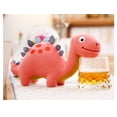 thumbnail image 4 of 4 piezas: peluches de dinosaurios, peluches de dinosaurio gordo, peluches de dinosaurios blandos, golosinas de cumpleaños (23 cm), 4 of 5
