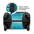 thumbnail image 4 of Bingfone Lighthouse Sea Port Luggage Cover Washable Suitcase Cover Protector Anti-Scratch Suitcase Cover Fits 18-32 Inch Luggage (without luggage), 4 of 9