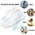 Silicone Boot Shoe Covers, Waterproof Rain Socks for Men Women, Rubber