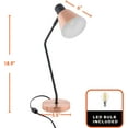 thumbnail image 3 of Xtricity  G16.5 Gooseneck Desk Lamp with Adjustable Head, E12 Base Included 5.5W Bulb, 3 of 6