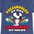 thumbnail image 3 of Peanuts - Preschooler By Day - Toddler And Youth Girls Short Sleeve Graphic T-Shirt, 3 of 6