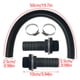 thumbnail image 3 of Fiudx Kit de Conexión para Agua de Lluvia, Boquilla de Manguera Resistente, Manguera de Conexión de 100 Cm, Ideal para Barriles de Lluvia, Fácil Instalación, Protección Contra Fugas, Jardinería Al Ai, 3 of 7