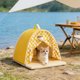 thumbnail image 5 of Carpa de plegable plegable para mascotas semicerrada – Refugio portátil y transpirable, diseño fácil de limpiar para uso interior y exterior, 5 of 6