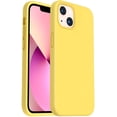 thumbnail image 6 of iPhone 13 Mini Silicone Case (5.4 inch) {Shock-Absorbent- Protective Slim Silicone Case Compatible for iPhone 13 Mini (5.4 inch} Color Yellow, 6 of 6