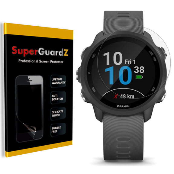 [8-Pack] For Garmin Forerunner 245 Music / Garmin Forerunner 245 SuperGuardZ Screen Protector, Ultra Clear, Anti-Scratch, Anti-Bubble