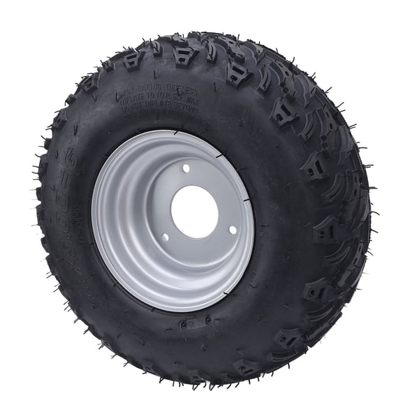 Neumático Sin Cámara 14x5.00-6 Con Buje, Mejora El Manejo Todoterreno Compuesto De Goma Neumático De Vacío De 6 Pulgadas Antideslizante Resistente A Pinchazos Para ATV UTV Para
