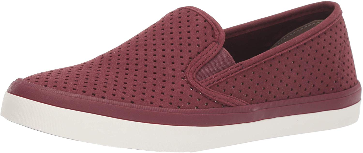 women's seaside perforated varsity sneaker