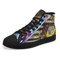 thumbnail image 6 of My Sunshine Autism High Top Canvas Shoes Sneakers Black Size 7, 6 of 7