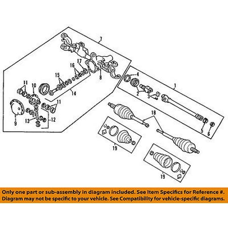 Xj Cherokee Model 30 Front Axle 1984 2001 4wd Com
