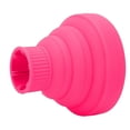 thumbnail image 4 of Difusor universal plegable de silicona para secador de pelo, ideal para cabello rizado, color rosa. Accesorio de viaje plegable., 4 of 5