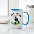 thumbnail image 4 of CafePress - Grandpa Golf Cart - 15 oz Ceramic Large White Novelty Mug, 4 of 4
