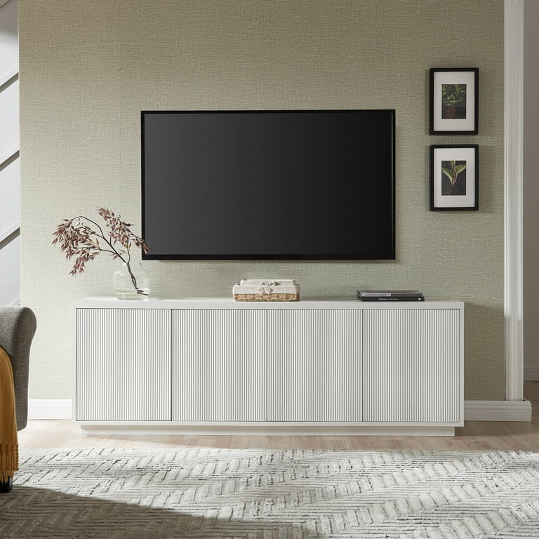Evelyn&Zoe Hanson Rectangular TV Stand for TV's up to 75