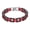 Black Red, variant on BOOTOOL Men's Cycling Bracelet, Stainless Steel Motorcycle Chain Bracelet, 8.4 Inch