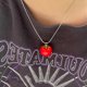 thumbnail image 5 of Beautiful Necklace Korean Style Tomato Necklace Simple and Elegant Locking Collar Chain Accessory for Any Outfit Tomato Pendant Choker, 5 of 5