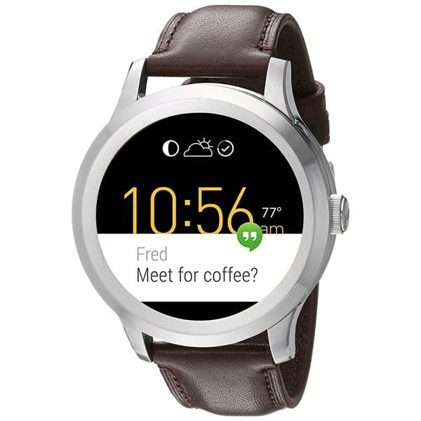 Fossil Q Founder Gen 2 Dark Brown Leather Touchscreen Smartwatch FTW2119 by Fossil