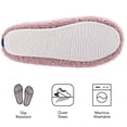 thumbnail image 2 of RockDove Women's Cozy Teddy Fleece Memory Foam House Slippers, 2 of 5