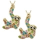 thumbnail image 2 of Dije y Cadena de Osos Perezosos SlothyNeck03 2 Pzas Collar Oso Perezoso/Colgado Dorado Metal. High Monaco MXINL-002, 2 of 2