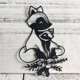 thumbnail image 4 of Efecto 3D Diy Crafts Cutter Die Fox Pattern Stencil Álbum De Fotos Tarjeta De Felicitación Scrapbooking Acero Al Carbono Relieve Cutter Die Para Home Office Dormitorio Moyic HA019193-00, 4 of 7