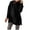 Black, variant on Jsaierl Women's Hoodies Oversized Solid Color Basic Hooded Sweatshirts Athletic Pullover Y2k Long Sleeve Top Hoodie Womens Hoodies