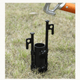thumbnail image 3 of 2PCS Awning Pole Fixing Tube Ground Bracket Windproof Adjustable Tent Canopy Support Rod Fixer, 3 of 5