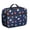 Black-90, variant on Durable Lunch Tote Featuring Space and Galaxy Aesthetic, Including Alien, Planet, and Moon Prints – Insulated Lunch Bag for School and Daycare