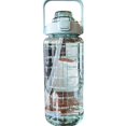thumbnail image 2 of Portable Large Capacity Water Bottle Plastic Sports Water Cup with Scale for Outdoor Activities, 2 of 2