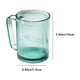 thumbnail image 2 of Vaso de enjuague bucal con cepillo de dientes | Plástico translúcido y duradero | Calibre grande fácil de limpiar | Ranura de diente del mango integrada | Base antideslizante | 1 Pieza |, 2 of 6