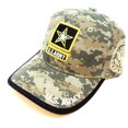 thumbnail image 3 of United States Army Strong Digital Camo Black Border Star Adjustable Hat, 3 of 4