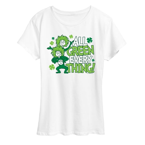The Cat in the Hat - All Green Everything - Women's Short Sleeve Graphic T-Shirt