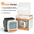 thumbnail image 4 of LotFancy Wrist Blood Pressure Monitor, BP Monitor with Portable Case, Heartbeat Detector, 4 of 11